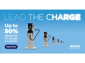 MMDA invites businesses across Manitoba to join this transformative program to increase the accessibility and availability of electric vehicle charging stations throughout our province. The program will provide rebate funding of up to 50% to successful organizations that complete the installation of new electric vehicle chargers at their locations.