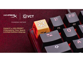 HyperX Announces VALORANT Champions Tour-Inspired Keycap in Collaboration with Riot Games