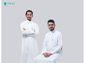 Rewaa Founders Mohammed Alqasir (left) Abdullah Aljadhai (right)