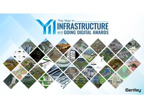 2023 Going Digital Awards in Infrastructure Finalists. Image courtesy Bentley Systems.