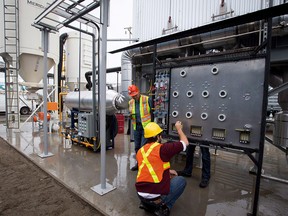 Calgary-based Carbon Engineering's direct air capture plant in Squamish, B.C.