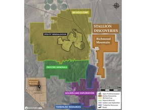Richmond Mountain Project Map