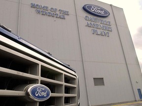 The union that represents 5,600 workers at Ford Motor Co. of Canada confirmed Sunday its members had ratified a three-year contract with the automaker.