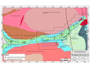 LAC ESCALE GEOLOGY MAP
