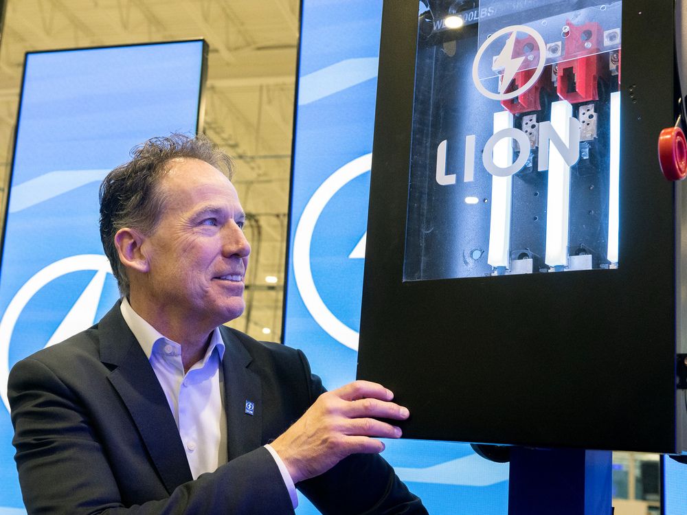 Marc Bedard, chief executive of The Lion Electric Co., says the U.S. subsidies are more aggressive than what is offered in Canada.