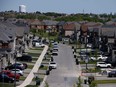 A housing development in Bradford West Gwillimbury, Ont.