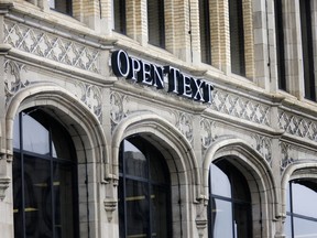 The Open Text Corp. building in Ottawa.