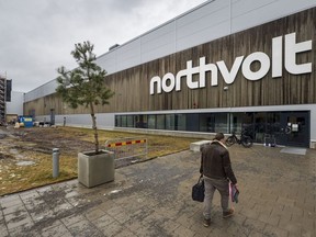 The NorthVolt AB Labs research and development centre in Vasteras, Sweden.