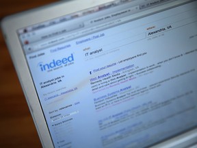 A job listing on Indeed.com, a job hunting website.