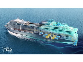 TECO 2030 fuel cell illustration for large passenger vessels.