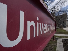 The University of Ottawa campus is shown on Wednesday, April 22, 2020 in Ottawa. Parents across the country are getting set to start tapping into registered education savings plans to help pay for their children's post-secondary schooling this fall.