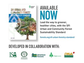 Lead the way to greener, healther cities, with the SFI Urban and Community Forest Sustainability Standard