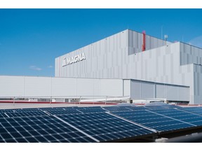 Magna targets 100% renewable electricity use in Europe by 2025, globally by 2030
