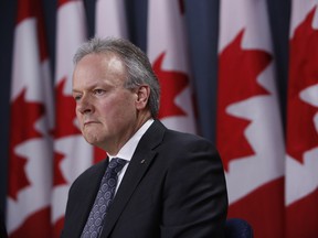 Former Bank of Canada governor Stephen Poloz says growth in the first half of the year was driven by population increases.