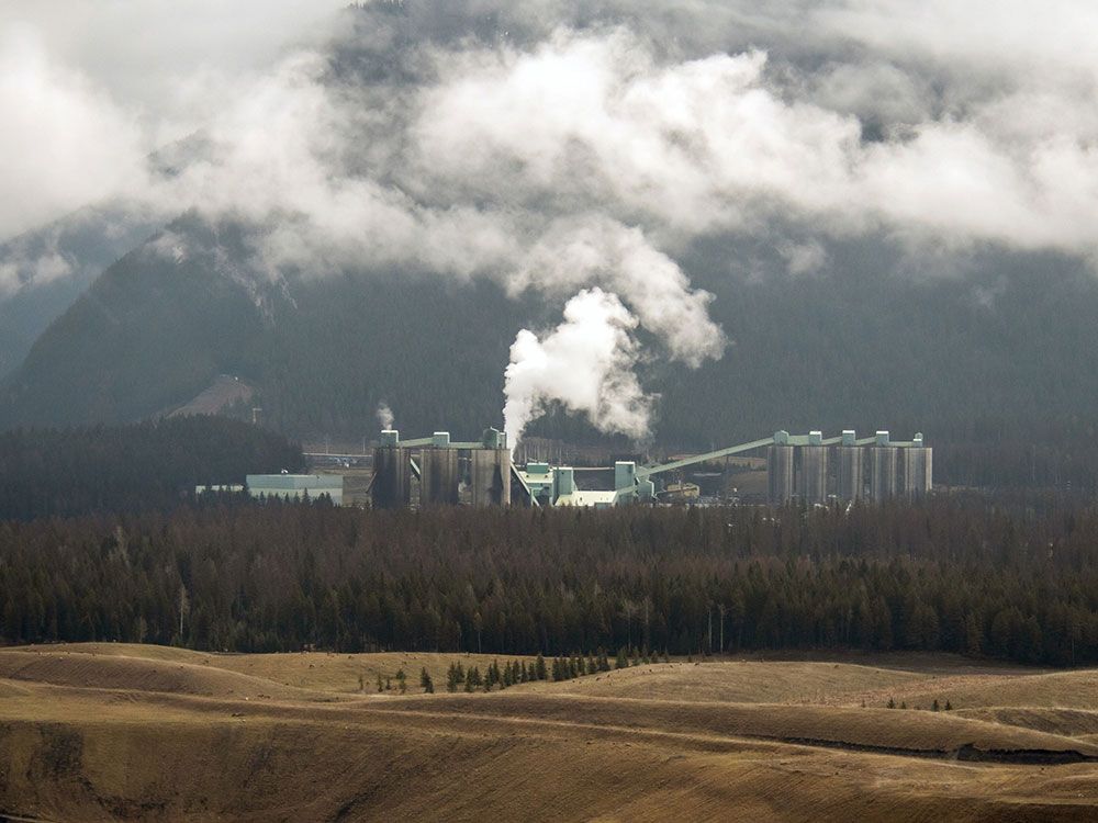 Mina de carbón siderúrgico de Teck Resources Elkview Operations en Elk Valley, cerca de Sparwood, Columbia Británica.
