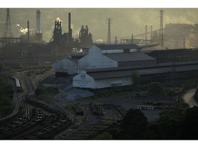 The U.S. Steel Corp. Edgar Thomson Works steel mill in Braddock, Pennsylvania, U.S., on Wednesday, July 21, 2021. Photographer: Luke Sharrett/Bloomberg