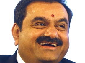 FILE- Adani Group Chairman Gautam Adani attends the "Invest Karnataka 2016 - Global Investors Meet" in Bangalore, India, Feb. 3, 2016. Associates with alleged links to the conglomerate, used offshore entities to invest millions into publicly traded company stocks, a report from a network of investigative journalists Organized Crime and Corruption Reporting Project claimed on Thursday, Aug. 31, 2023. It identified two investors as Nasser Ali Shaban Ahli and Chang Chung-Ling, and said they have longtime business ties to the Adani family and have served as directors and shareholders in the group's companies.