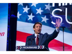 Ron DeSantis at the Family Research Council and FRC Action annual Pray Vote Stand Summit in Washington, DC, on Sept. 15.