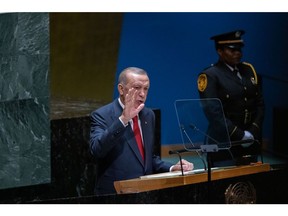 Recep Tayyip Erdogan. Photographer: Jeenah Moon/Bloomberg