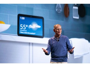 Dave Limp during the Amazon Devices and Services event at the HQ2 campus in Arlington, Virginia, Sept. 20, 2023.