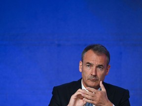 Bernard Looney, chief executive of BP, in India, on Aug. 26, 2023.