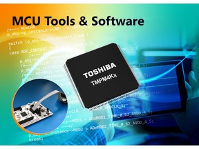 Toshiba sample software package expands microcontroller development tools ecosystem
