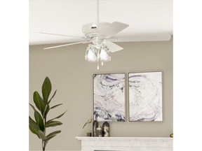 With a 60-inch blade span and built with our SureSpeed® Guarantee and TrueLight®, the Grantham large ceiling fan with light provides optimized, high-speed cooling in open-concept spaces and large living rooms.