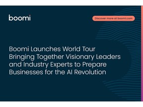 Boomi Launches World Tour, Bringing Together Visionary Leaders and Industry Experts to Prepare Businesses for the AI Revolution