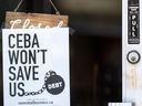 Losing the forgivable portion of the CEBA loan would put nearly 250,000 small businesses at risk, the CFIB says.
