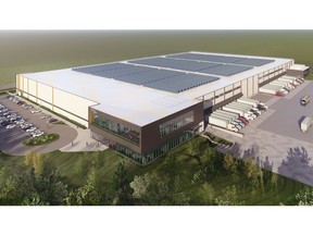 Lactalis Canada New Distribution Centre – Oshawa, Ontario (Rendering)