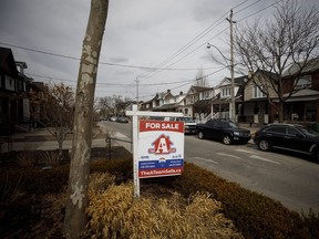 A home for sale in Toronto. Canada’s banking regulator said he’s concerned about the prevalence of ultra-long mortgages.