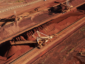 BHP mining site in Australia