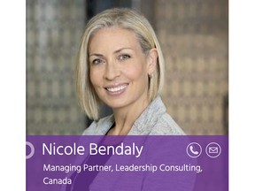 Boyden Ontario Appoints Prominent Leadership Expert Nicole Bendaly as Managing Partner