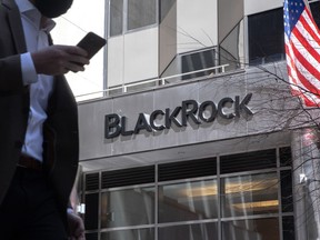 The BlackRock Inc. headquarters in New York, U.S.