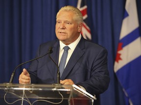 Ontario Premier Doug Ford.