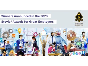 The 2023 Stevie Awards for Great Employers recognize the world's best employers and the human resources professionals, teams, achievements, and HR-related products and suppliers who help to create and drive great places to work.