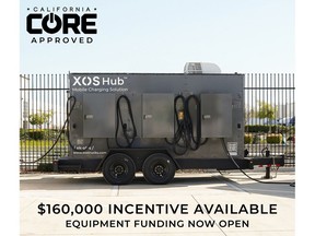 The Xos Hub™ is now eligible for $160,000 in savings through the CARB CORE program.