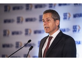 Michael Barr, vice chair for supervision at the US Federal Reserve, speaks at the National Fair Housing Alliance national conference in Washington, DC, US, on Tuesday, July 18, 2023. Barr said that lenders need to ensure that artificial intelligence tools don't perpetuate biases and discrimination in credit decisions.