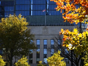 The Bank of Canada building in Ottawa, on Oct. 23.