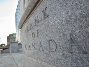 The Bank of Canada building in Ottawa.