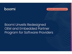 Boomi Unveils Redesigned OEM and Embedded Partner Program for Software Providers