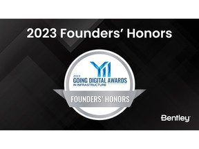 During the 2023 Year in Infrastructure and Going Digital Awards event, 15 projects were recognized for Founders' Honors.