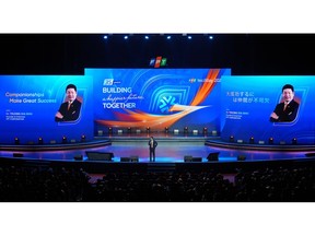 FPT Chairman Truong Gia Binh delivered opening remarks at FPT Techday 2023, Hanoi