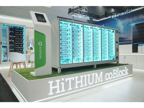 Hithium 5 MWh energy storage container using the standard 20-foot container structure