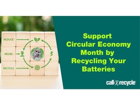 Recycling batteries helps build a stronger circular economy by reusing our resources