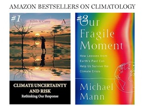 Two climate scientists are fighting for awareness on the Amazon bestseller list.
