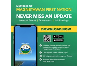 The Magnetawan First Nation app helps connect members to administration, services, and resources no matter where they are in the world.