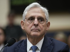 Attorney General Merrick Garland appears before a House Judiciary Committee hearing, Wednesday, Sept. 20, 2023, on Capitol Hill in Washington.