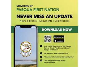 Never miss an update from Pasqua First Nation -- receive push notifications about news, jobs, documents, forms, and more.