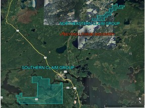 Image of Ears Fall Lithium Project located in in northwestern Ontario to be acquired by Slam Exploration Ltd.